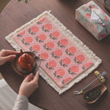 Artisan Rose Boho Tea Mat