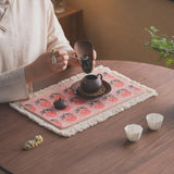 Artisan Rose Boho Tea Mat