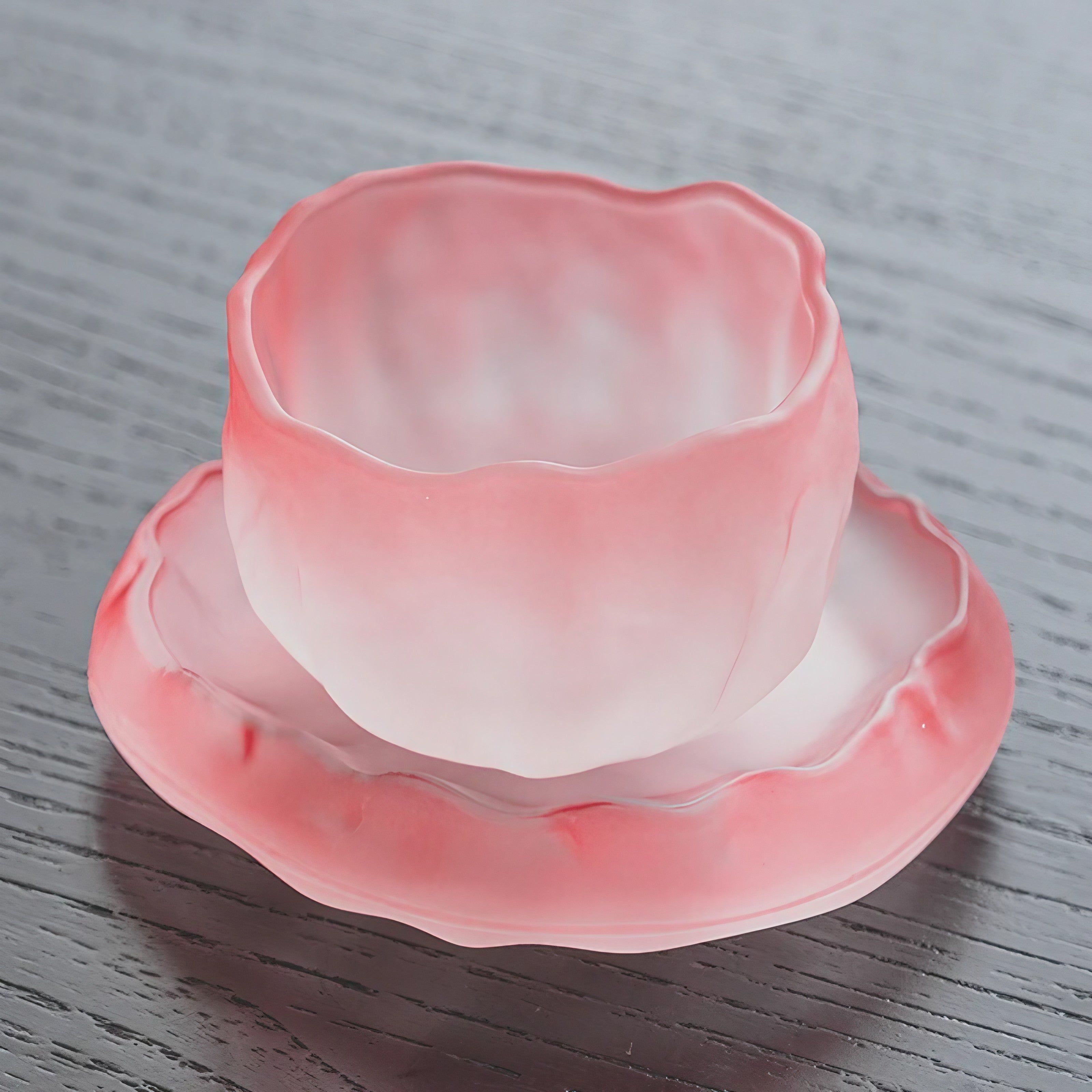 Aurora Ripple Teacup Set