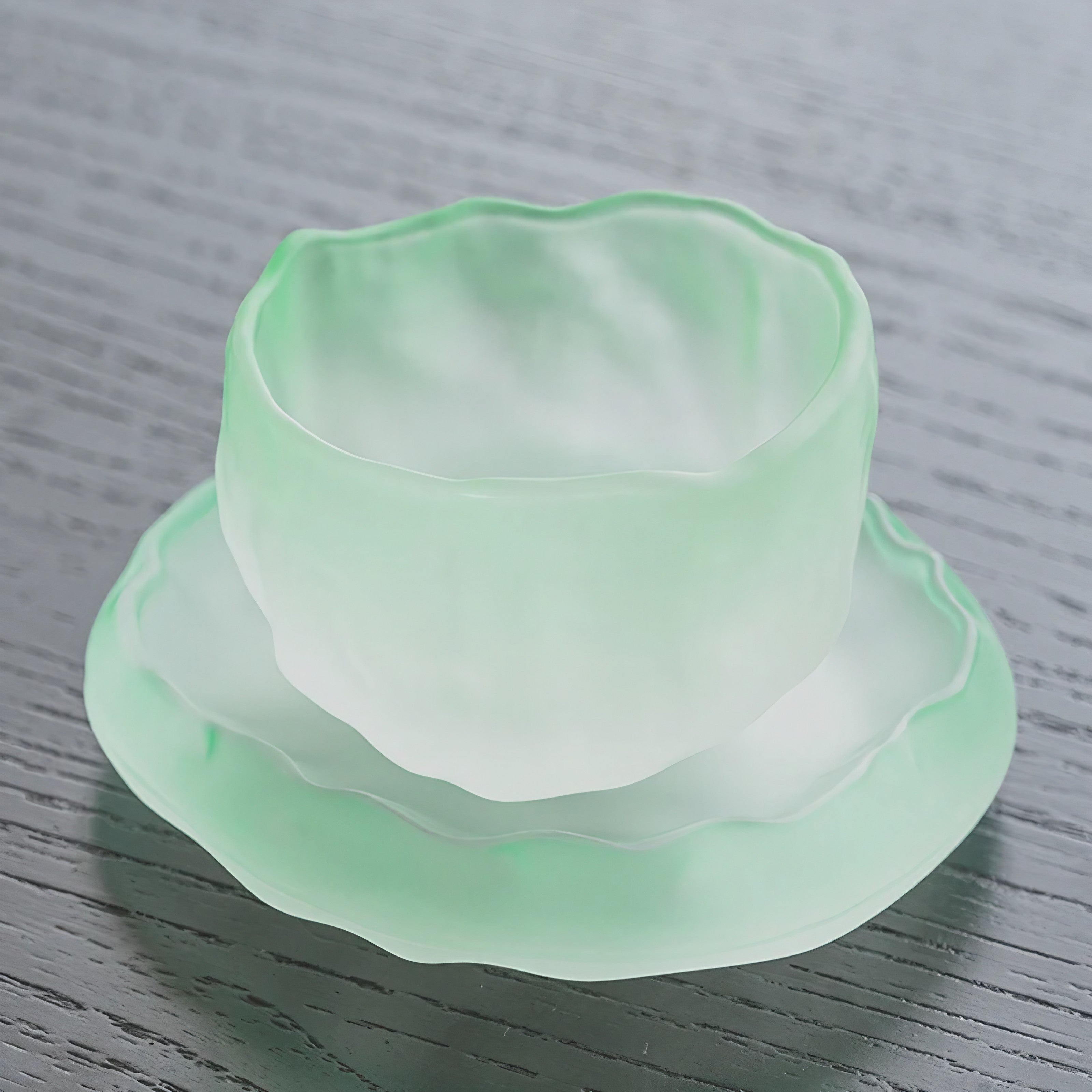 Aurora Ripple Teacup Set