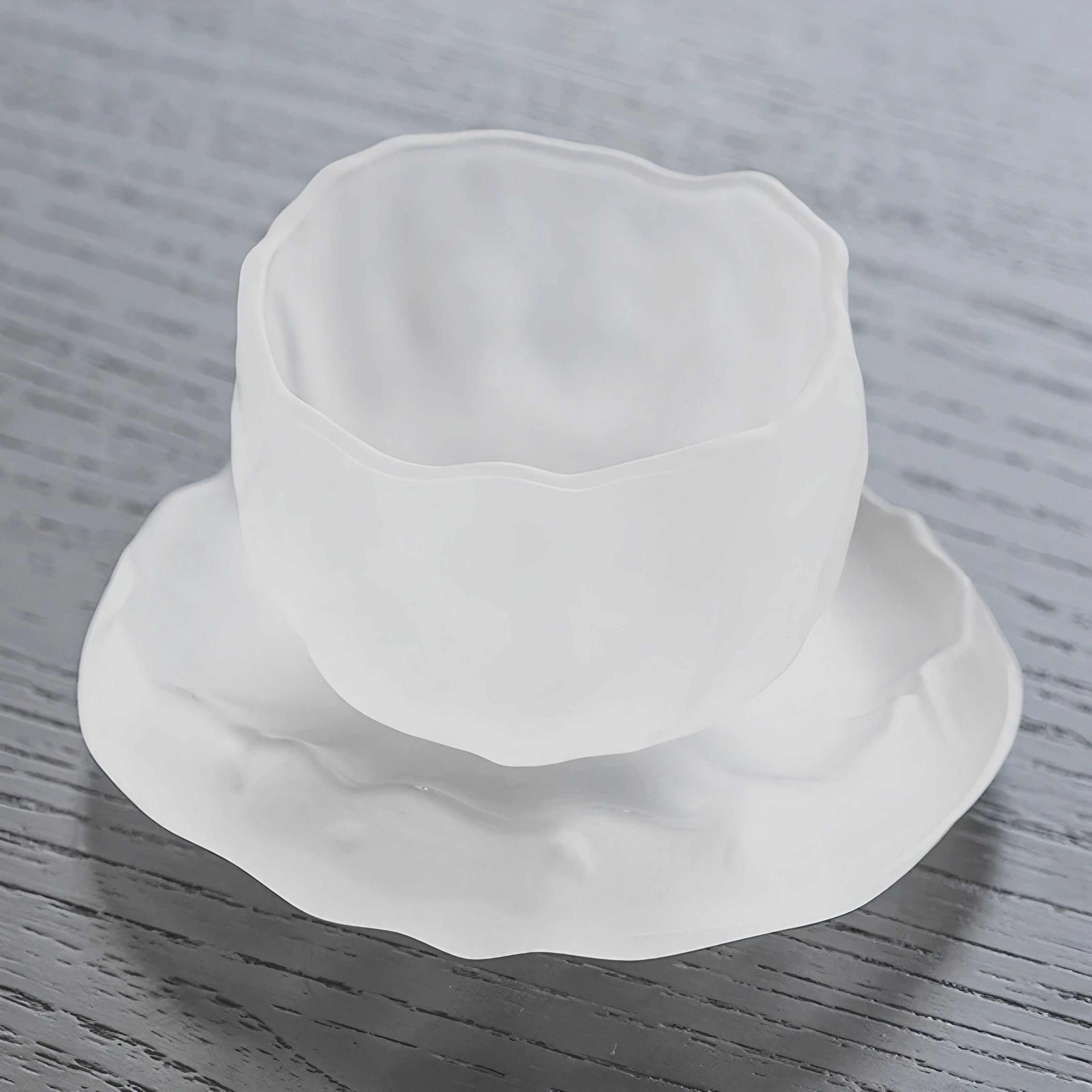 Aurora Ripple Teacup Set
