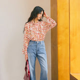 Autumn Ruffle Blouse