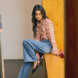 Autumn Ruffle Blouse