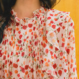 Autumn Ruffle Blouse