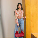 Autumn Ruffle Blouse
