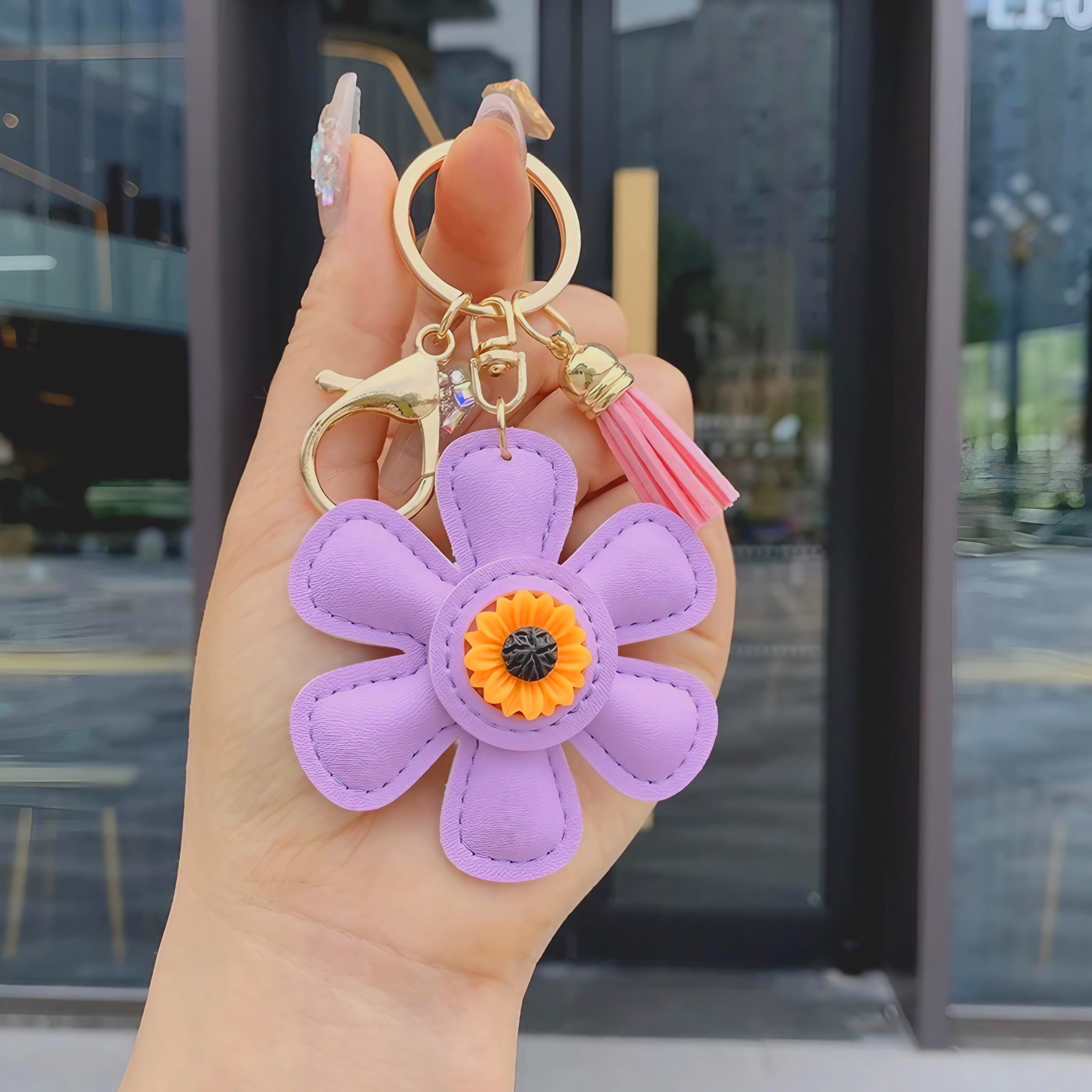 Sunny Blossom Keyring