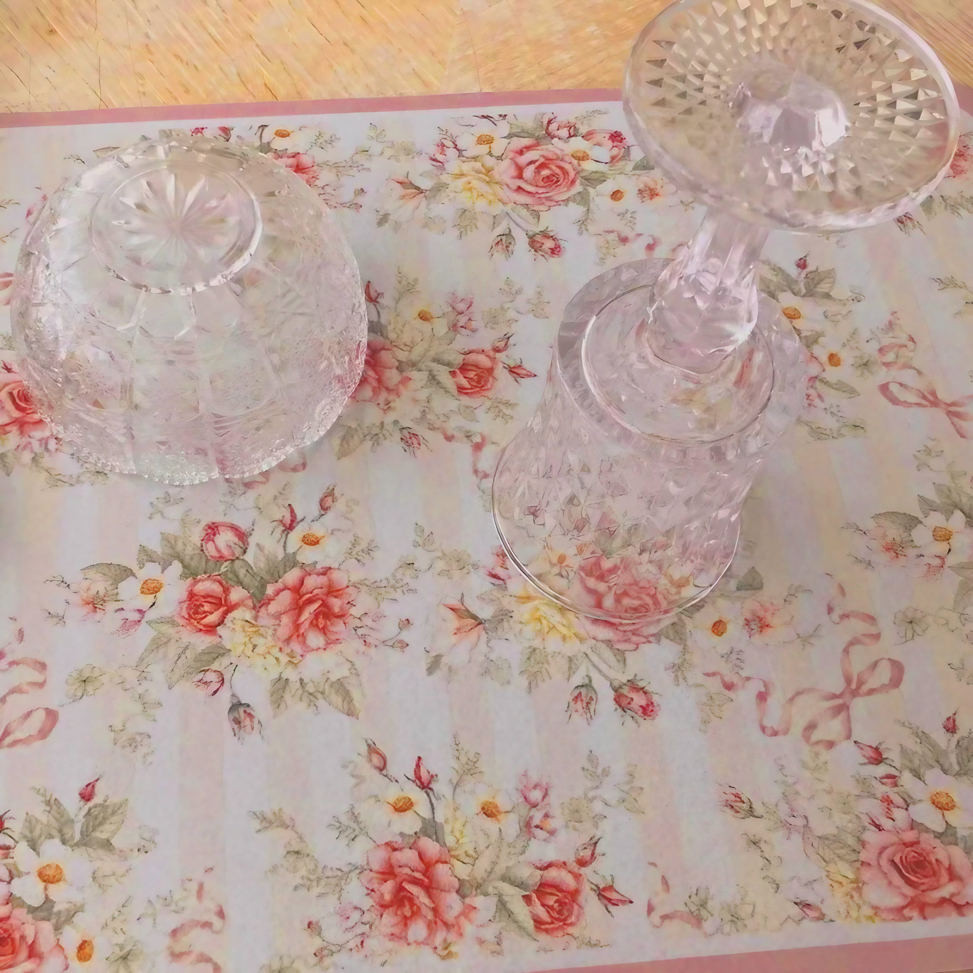 Blush Rose Garden Placemats
