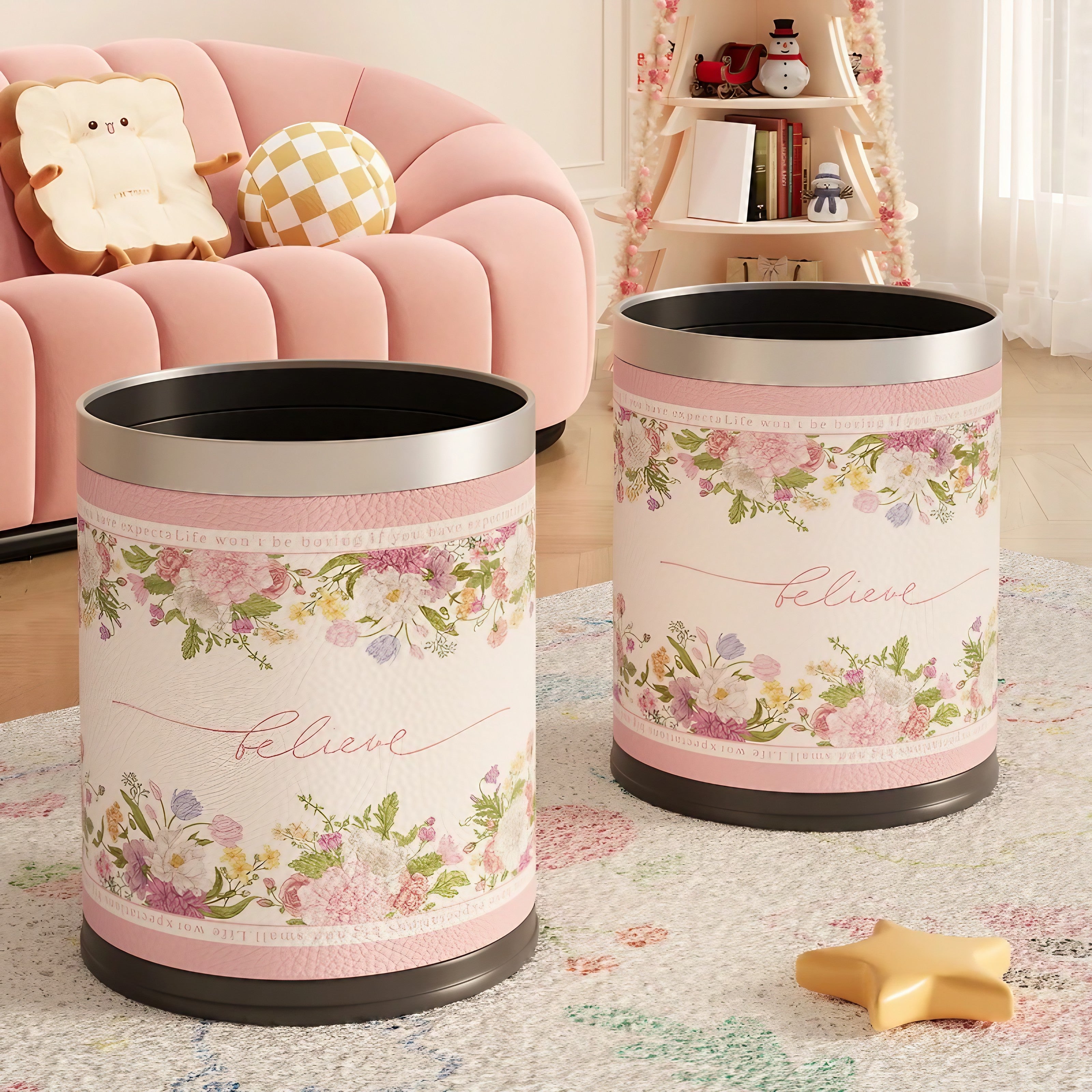Blush Grace Bin