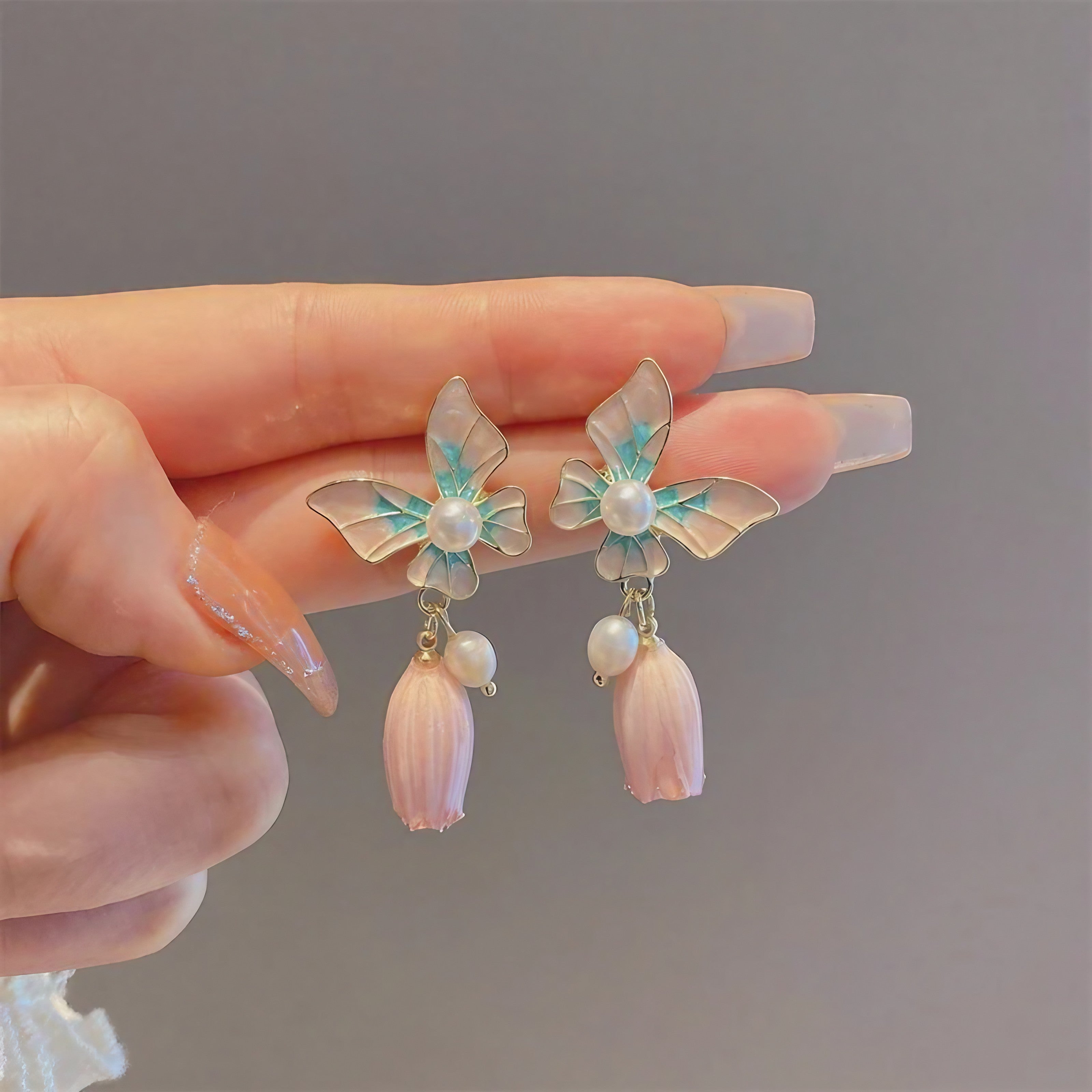 Bloom Butterfly Earrings