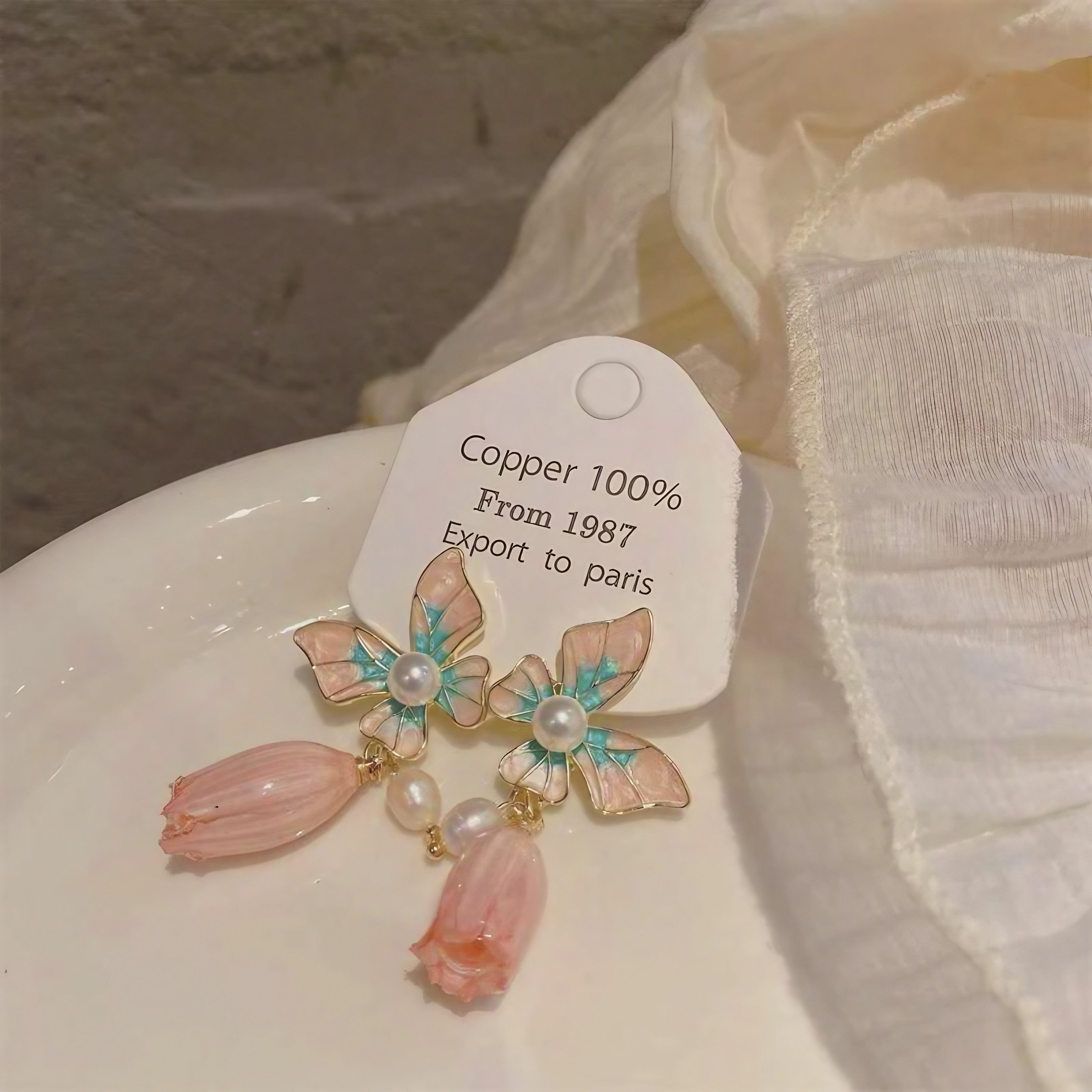 Bloom Butterfly Earrings