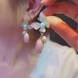 Bloom Butterfly Earrings