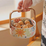 Bloom Handle Serving Bowl