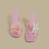 Bloom Mismatch Heels