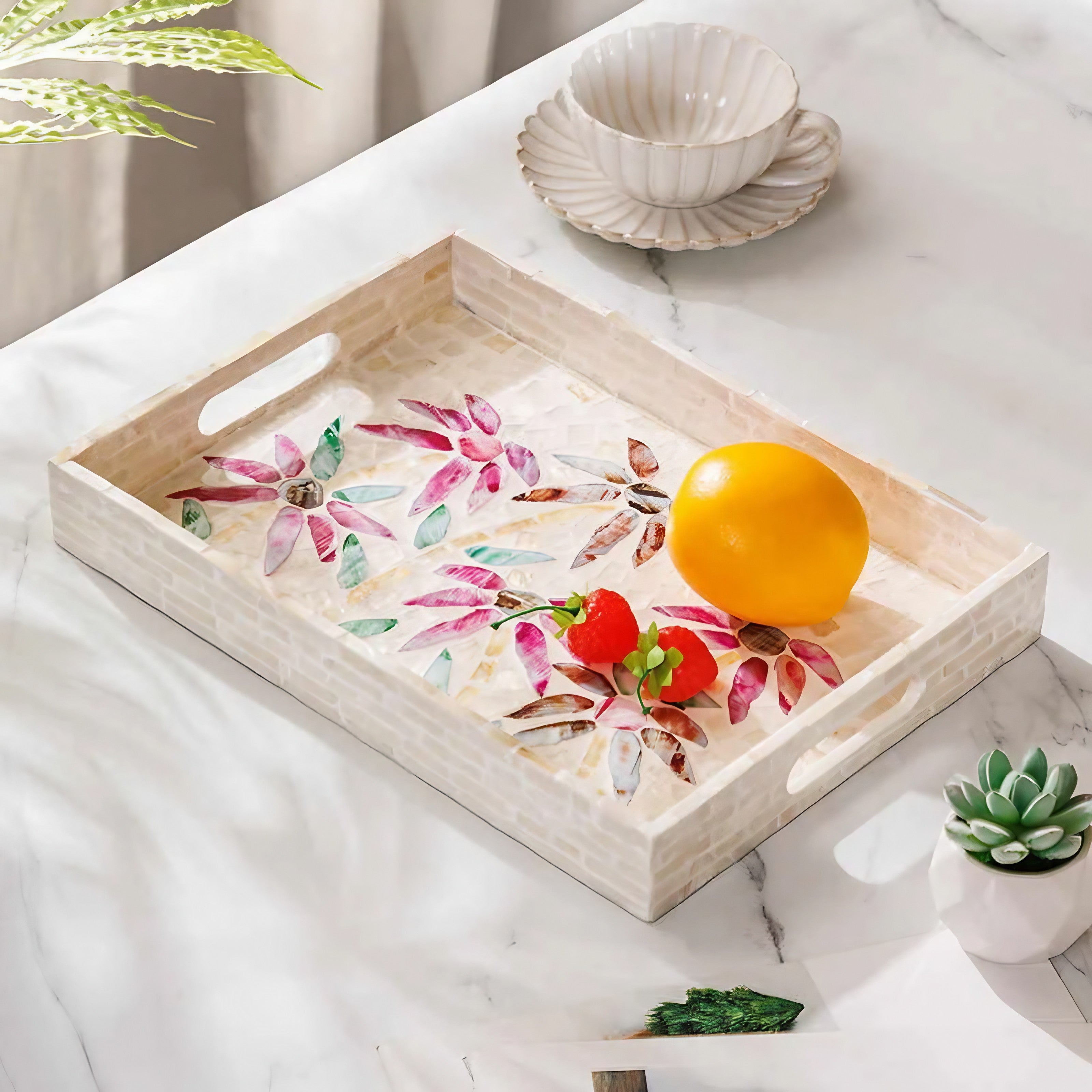 Bloom Mosaic Tray