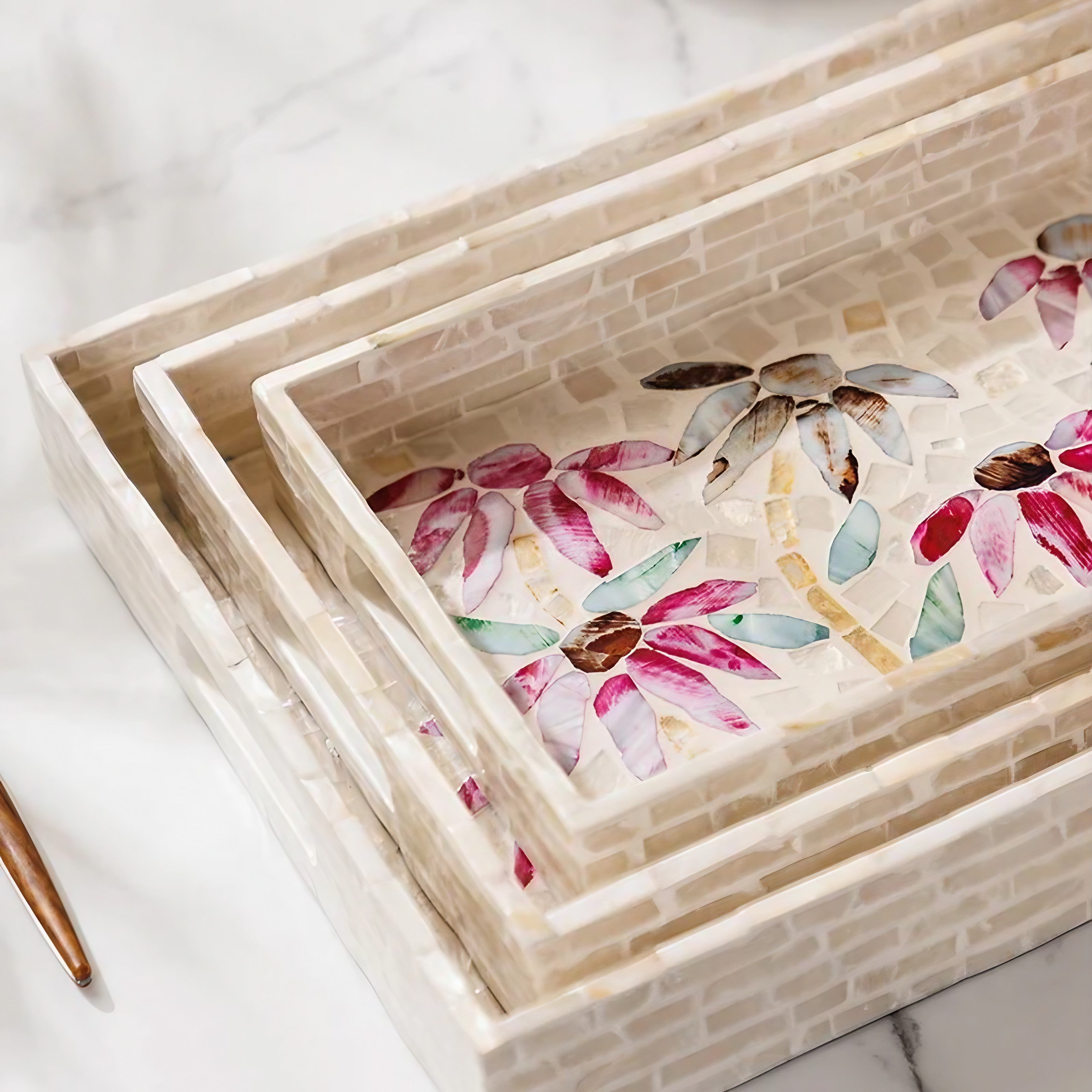 Bloom Mosaic Tray