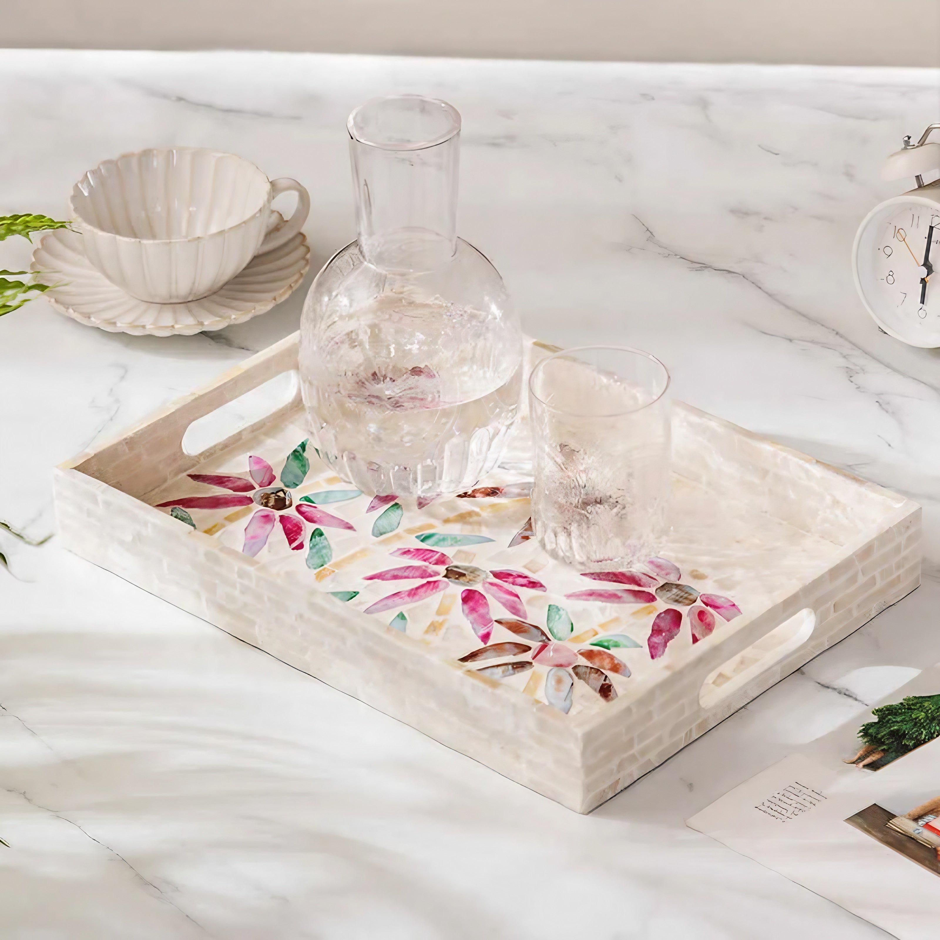 Bloom Mosaic Tray
