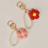 Bloom Pearl Keyring