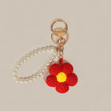 Bloom Pearl Keyring