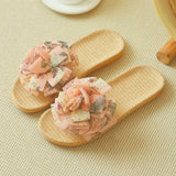 Bloom Ruffle Slippers