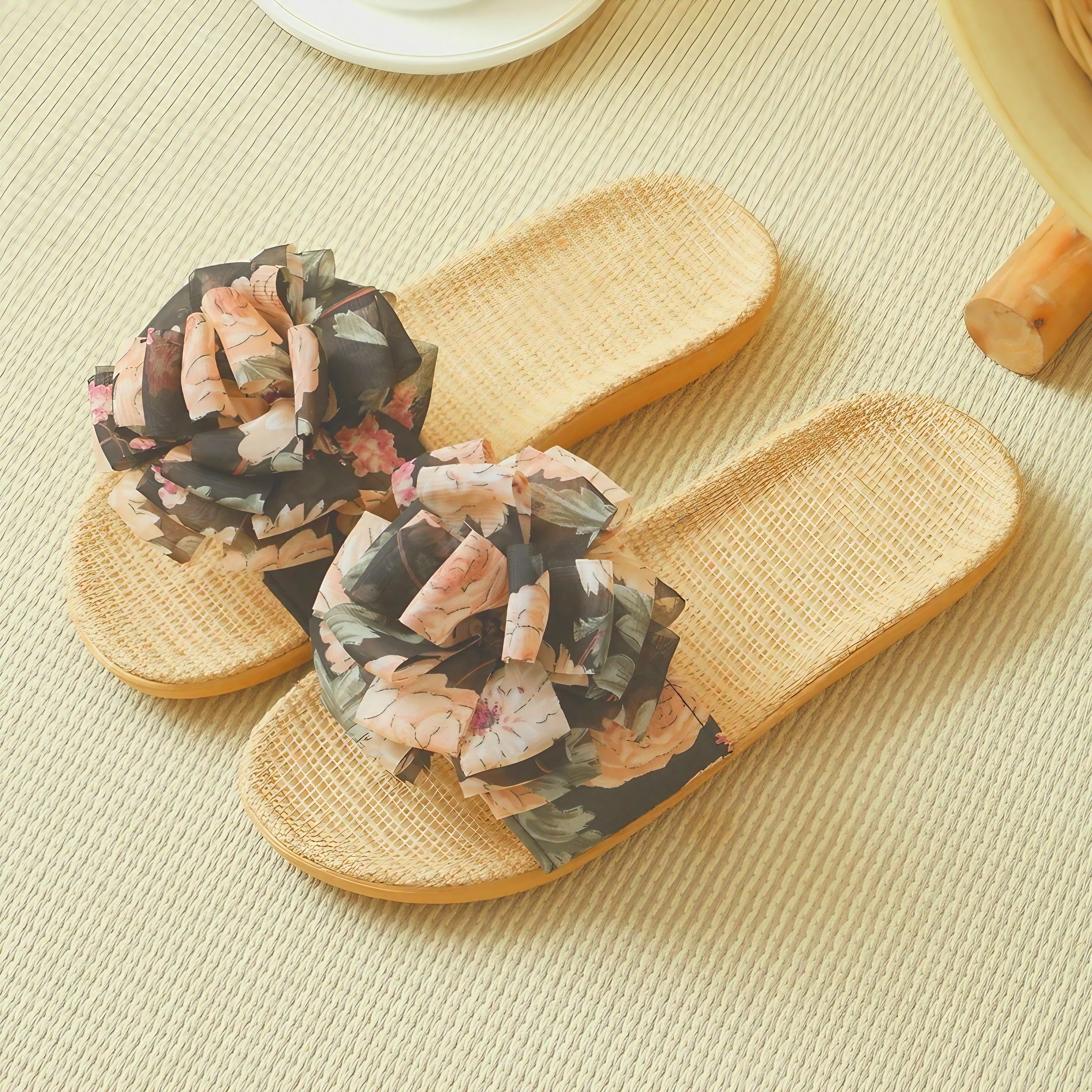 Bloom Ruffle Slippers