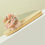 Bloom Ruffle Slippers