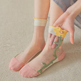 Bloom Veil Socks