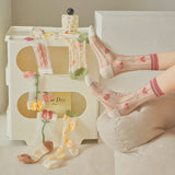 Bloom Veil Socks