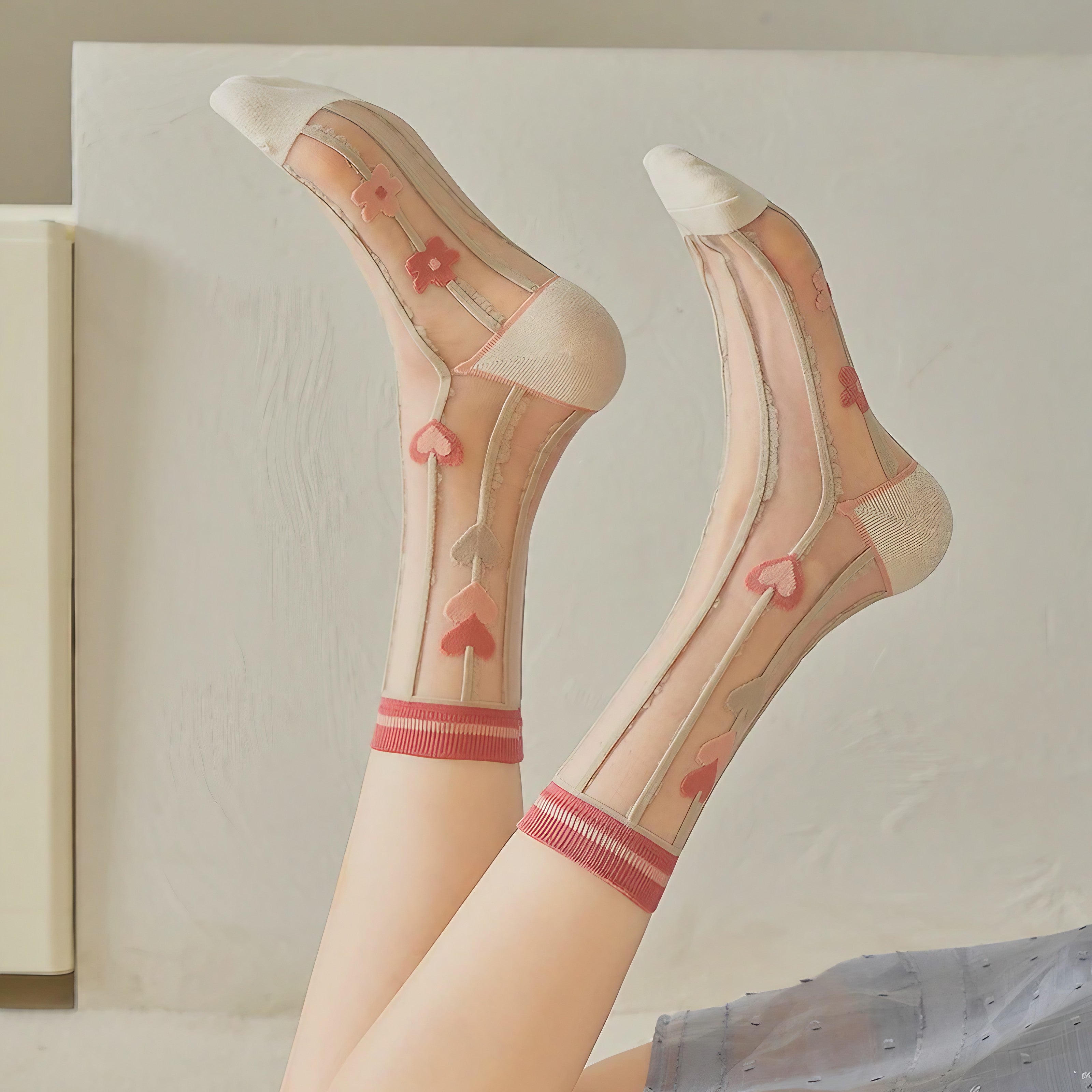 Bloom Veil Socks