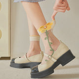 Bloom Veil Socks