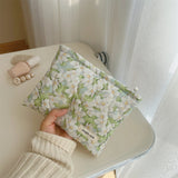 Watercolor Bloom Pouch