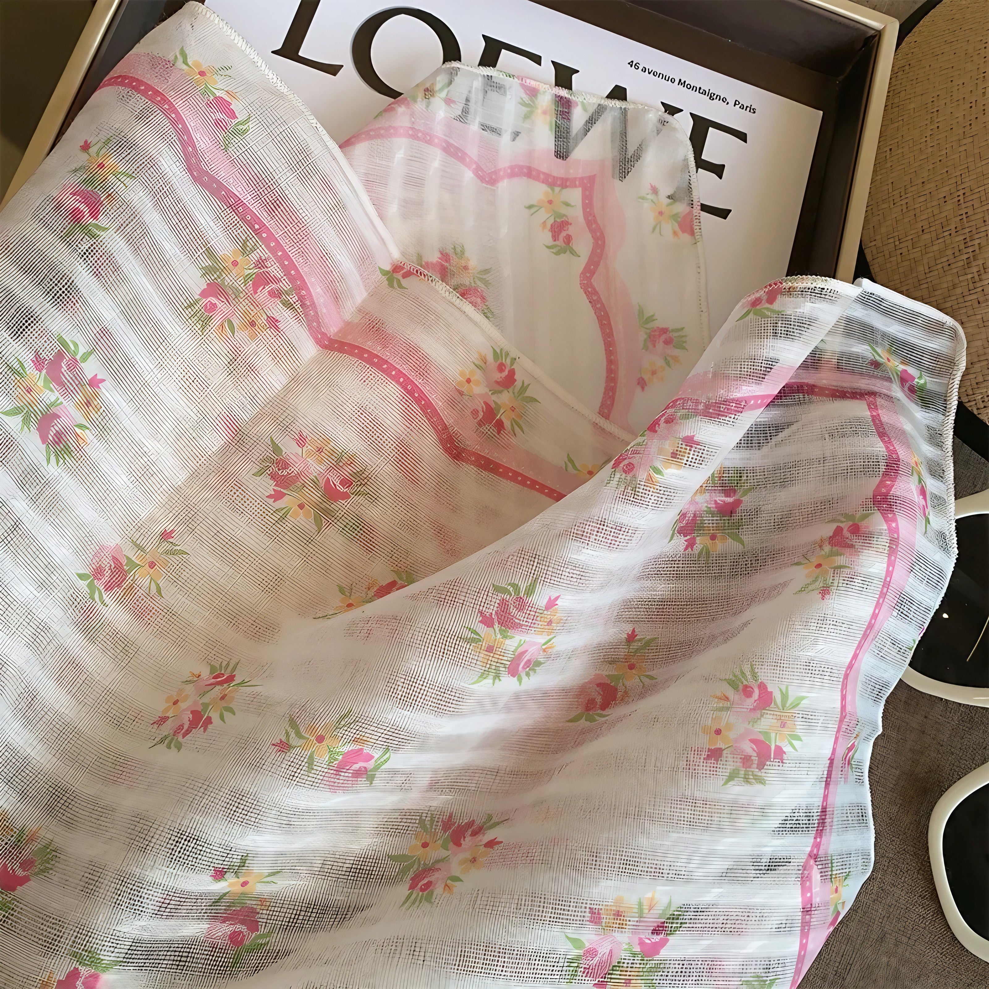 Soft Garden Scarf