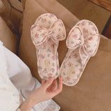 Blossom Bow Slippers