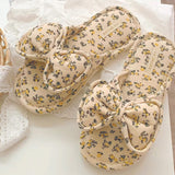 Blossom Bow Slippers