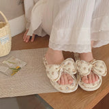 Blossom Bow Slippers