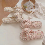 Blossom Bow Slippers