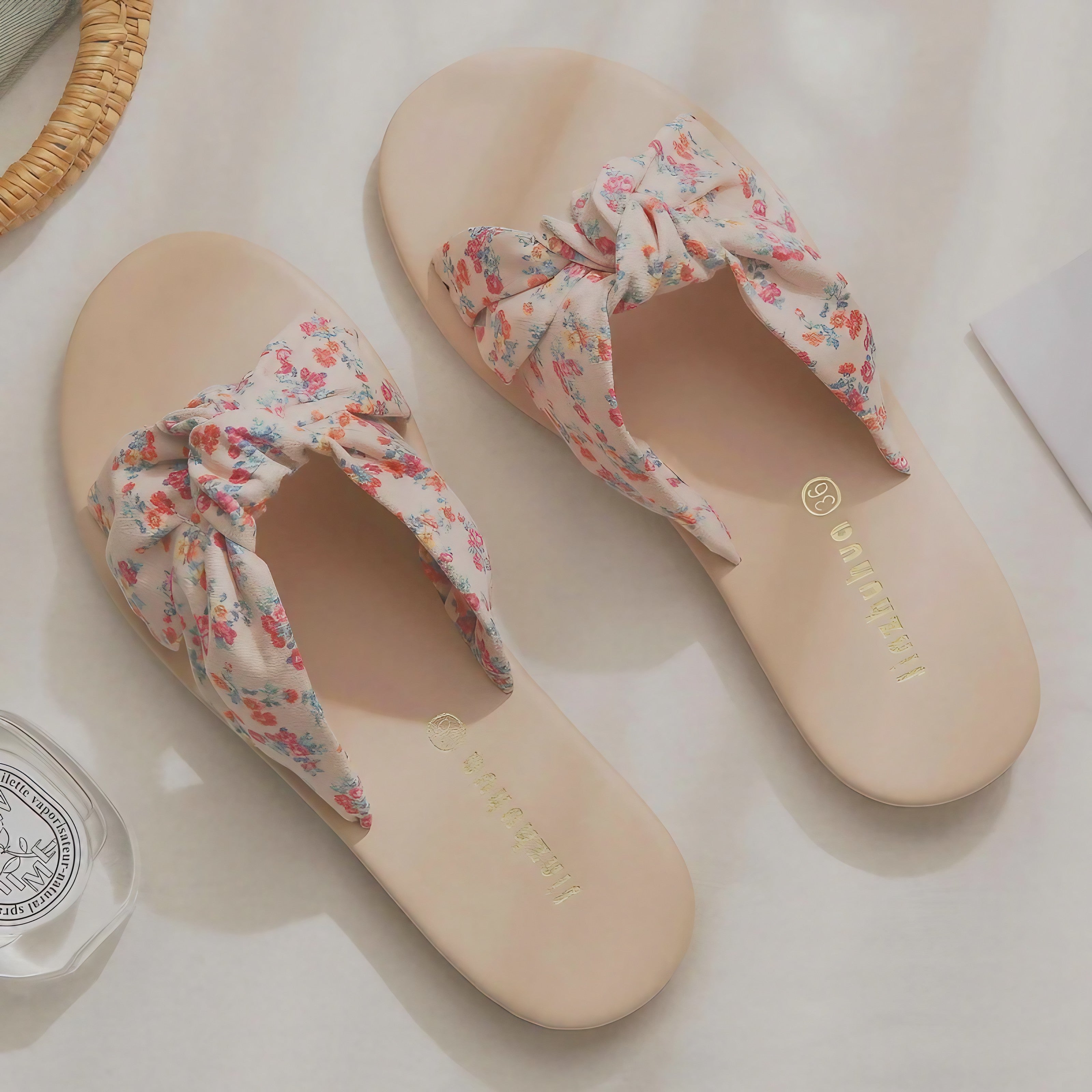 Blossom Bow Whisper Slides