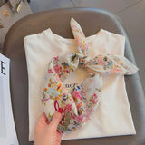 Blossom Crane Garden Scarf