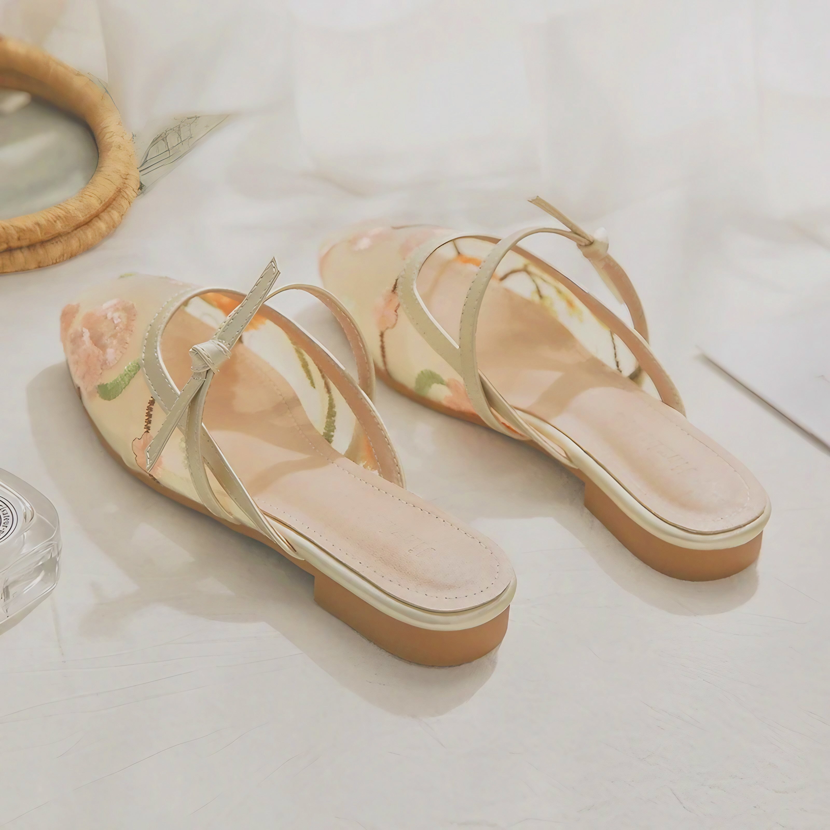 Blossom Grace Mules