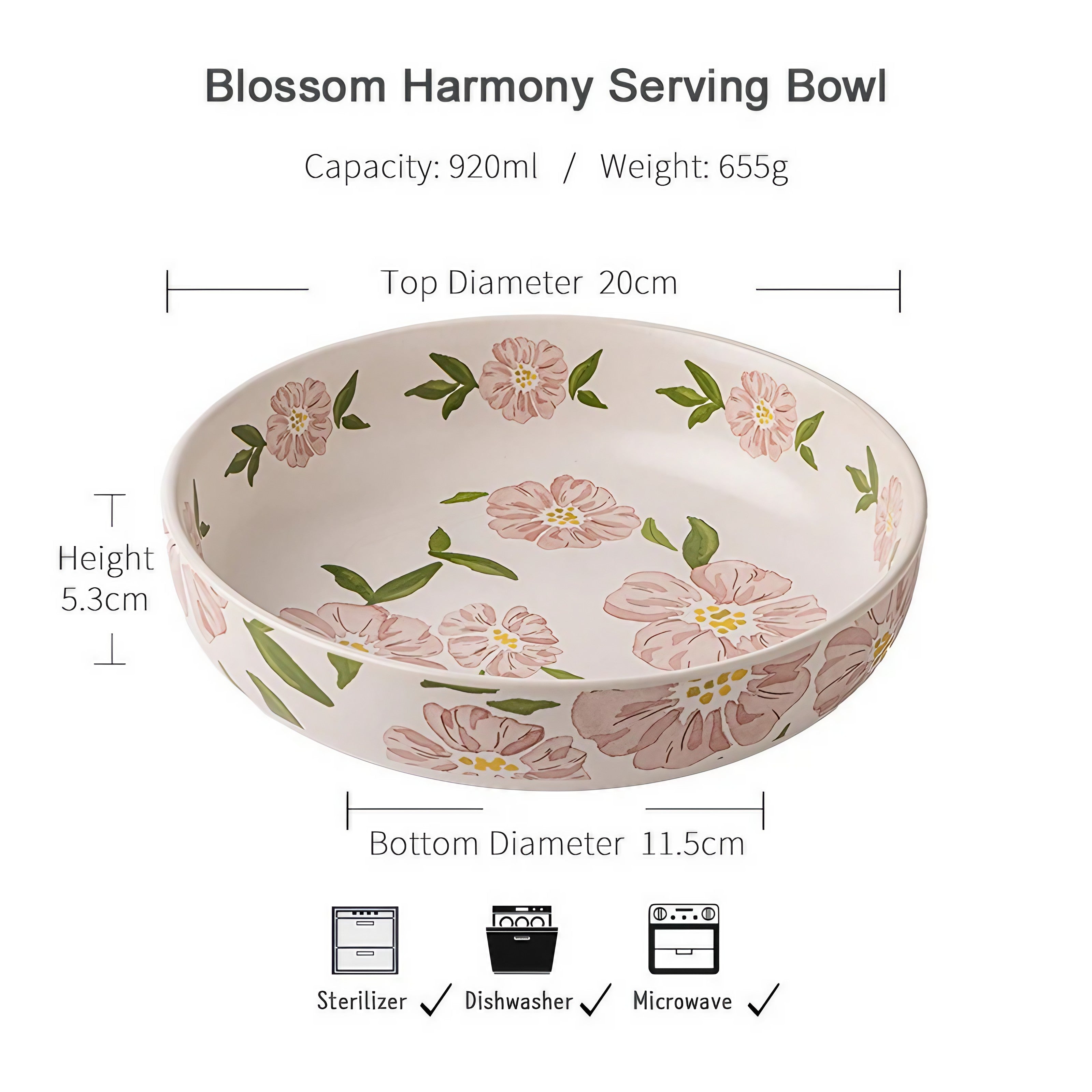 Blossom Harmony Serving Bowl
