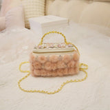 Blossom Pearl Fur Bag
