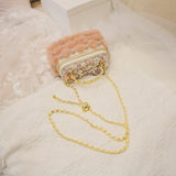 Blossom Pearl Fur Bag