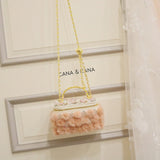 Blossom Pearl Fur Bag