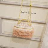 Blossom Pearl Fur Bag