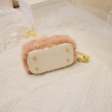 Blossom Pearl Fur Bag