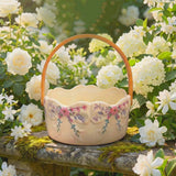 Blossom Ribbon Serving Basket