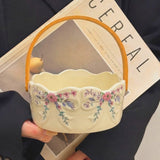 Blossom Ribbon Serving Basket