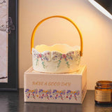 Blossom Ribbon Serving Basket