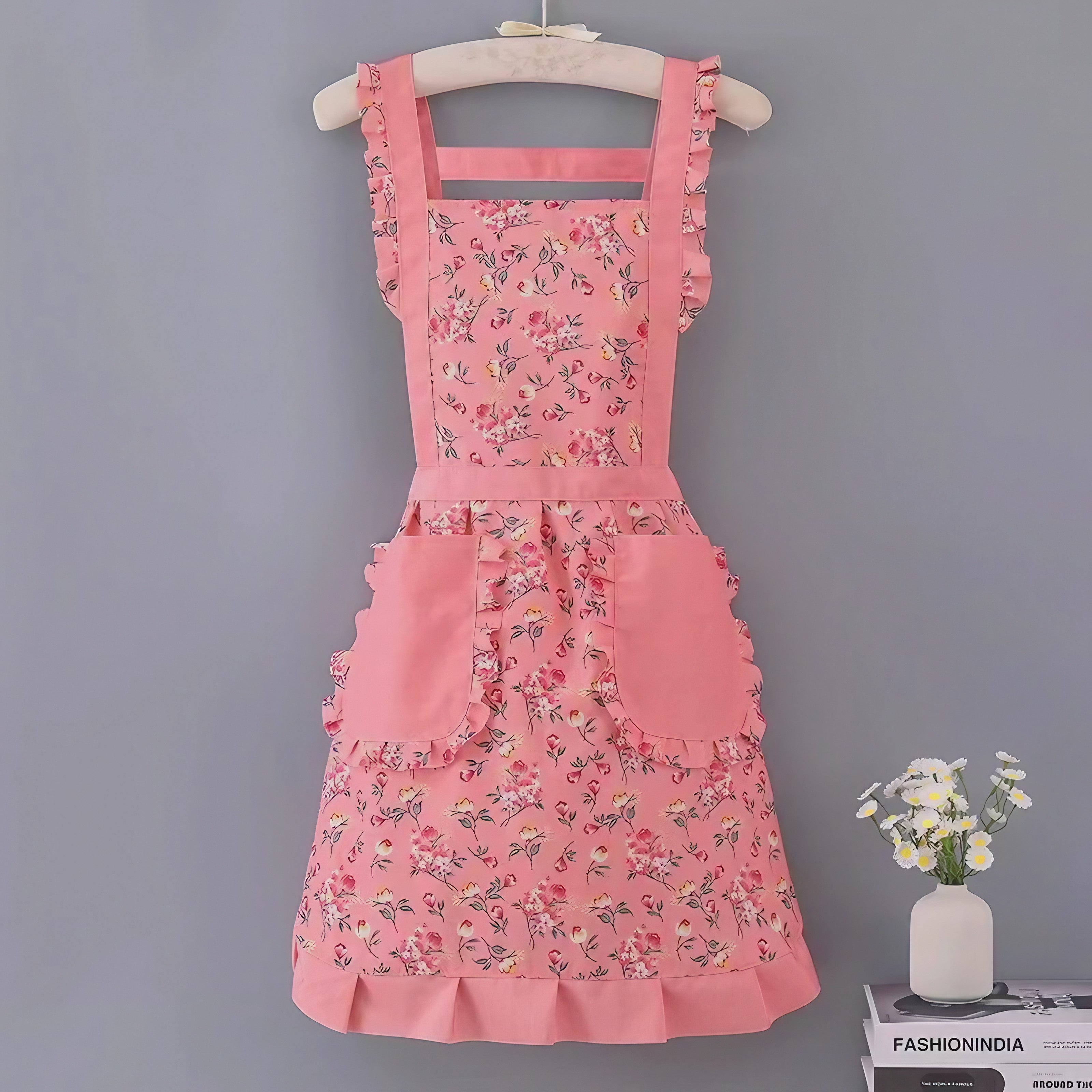 Blossom Ruffle Apron