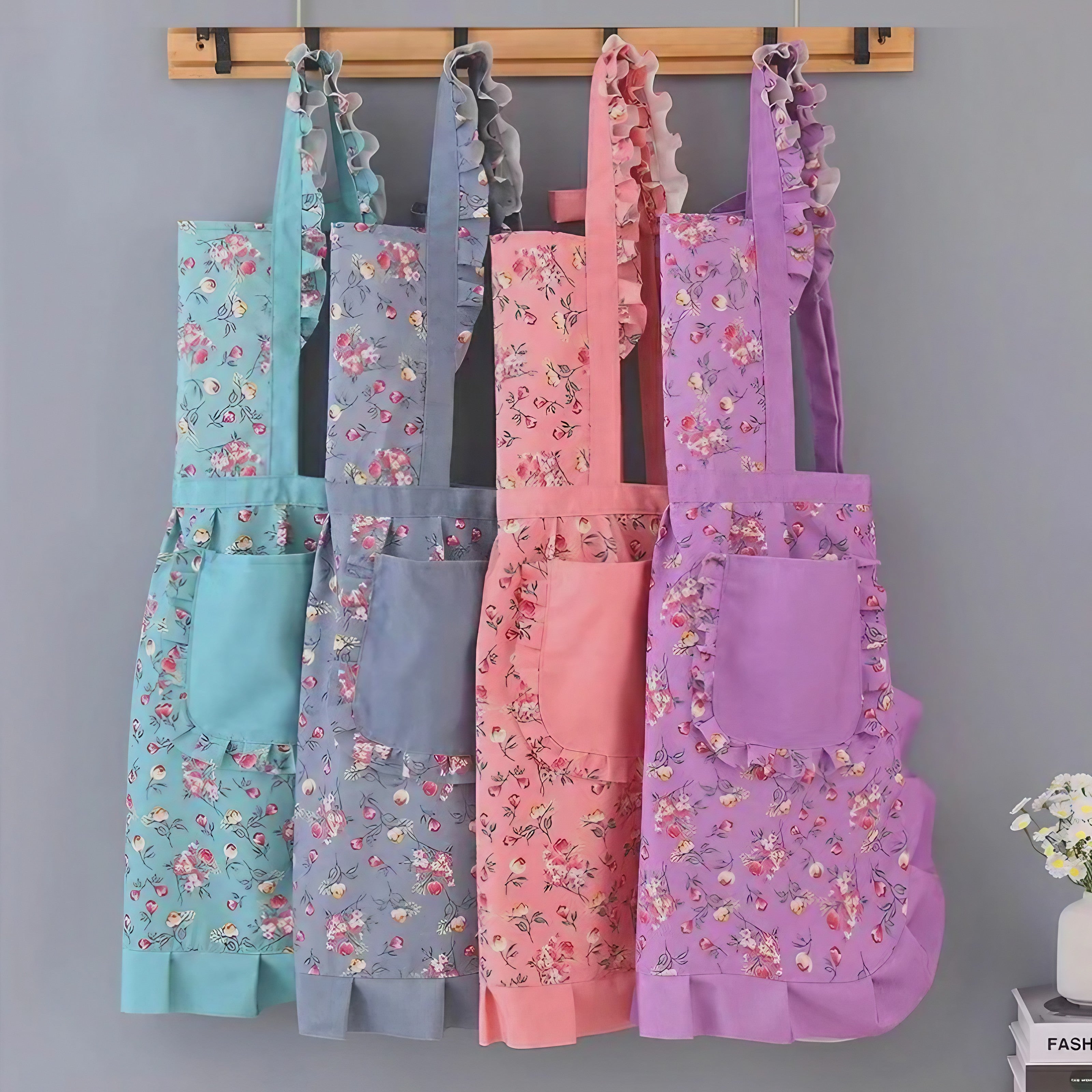 Blossom Ruffle Apron