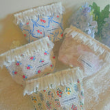 Blossom Ruffle Pouch